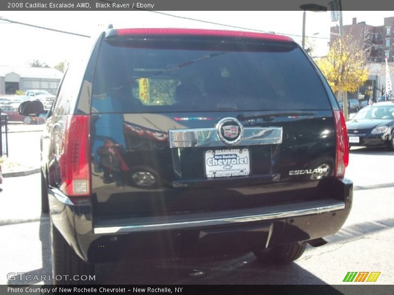Black Raven / Ebony 2008 Cadillac Escalade AWD