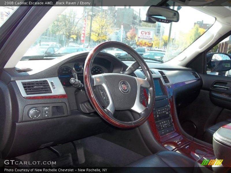 Black Raven / Ebony 2008 Cadillac Escalade AWD