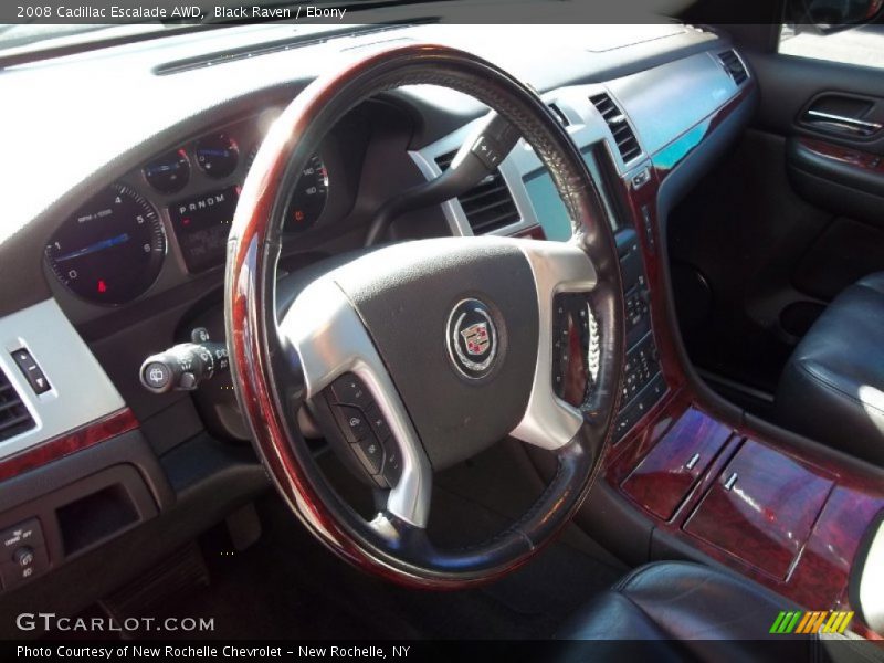 Black Raven / Ebony 2008 Cadillac Escalade AWD
