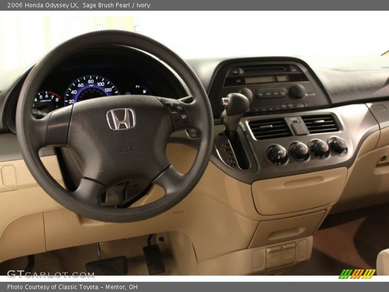 Sage Brush Pearl / Ivory 2006 Honda Odyssey LX