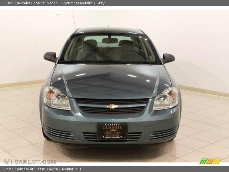 Silver Moss Metallic / Gray 2009 Chevrolet Cobalt LS Sedan