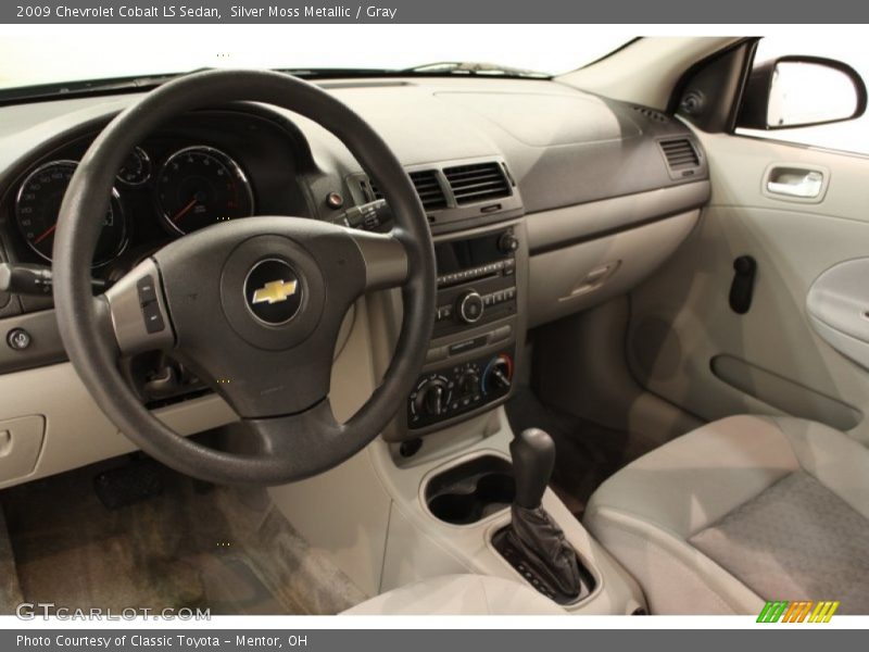 Silver Moss Metallic / Gray 2009 Chevrolet Cobalt LS Sedan