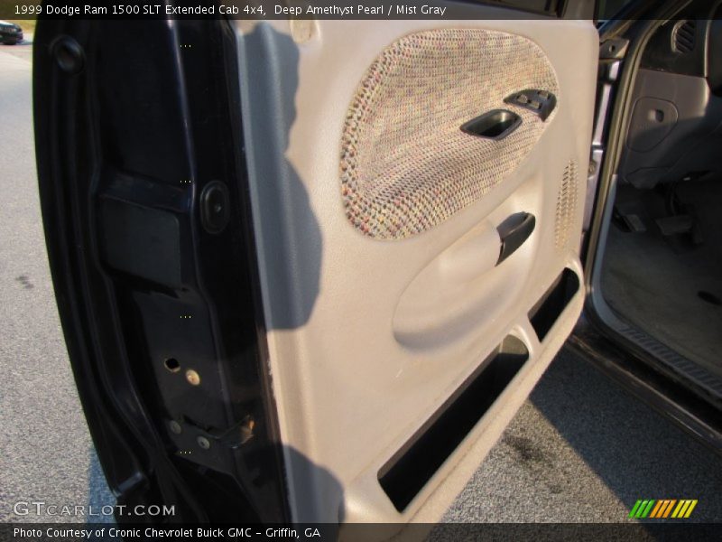 Deep Amethyst Pearl / Mist Gray 1999 Dodge Ram 1500 SLT Extended Cab 4x4