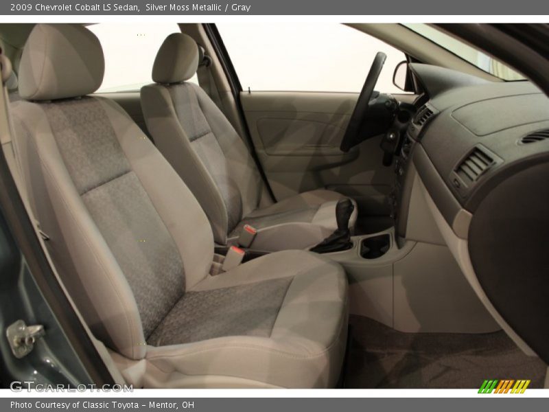 Silver Moss Metallic / Gray 2009 Chevrolet Cobalt LS Sedan