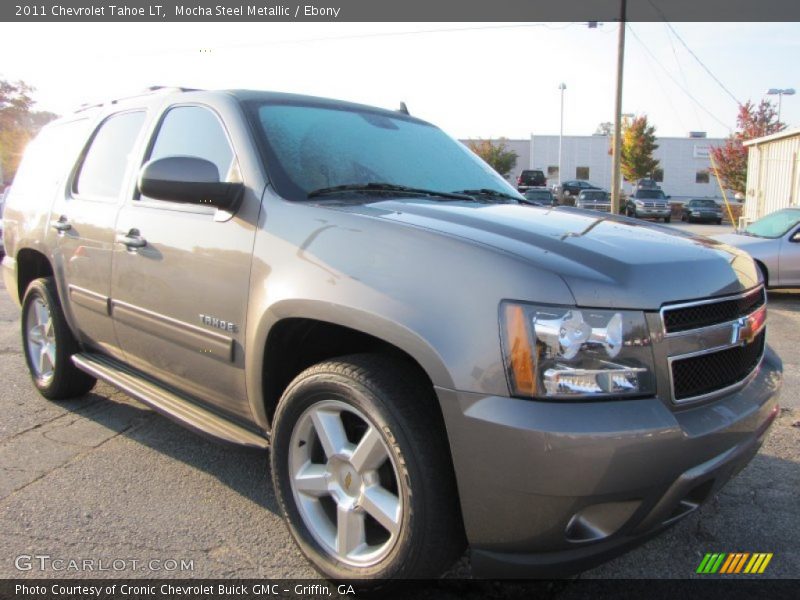 Mocha Steel Metallic / Ebony 2011 Chevrolet Tahoe LT