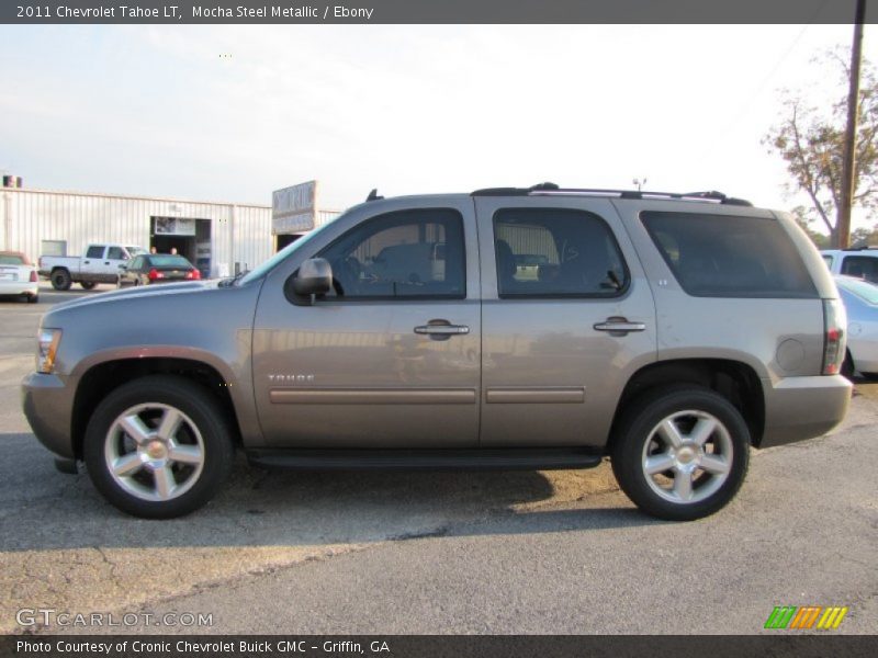 Mocha Steel Metallic / Ebony 2011 Chevrolet Tahoe LT