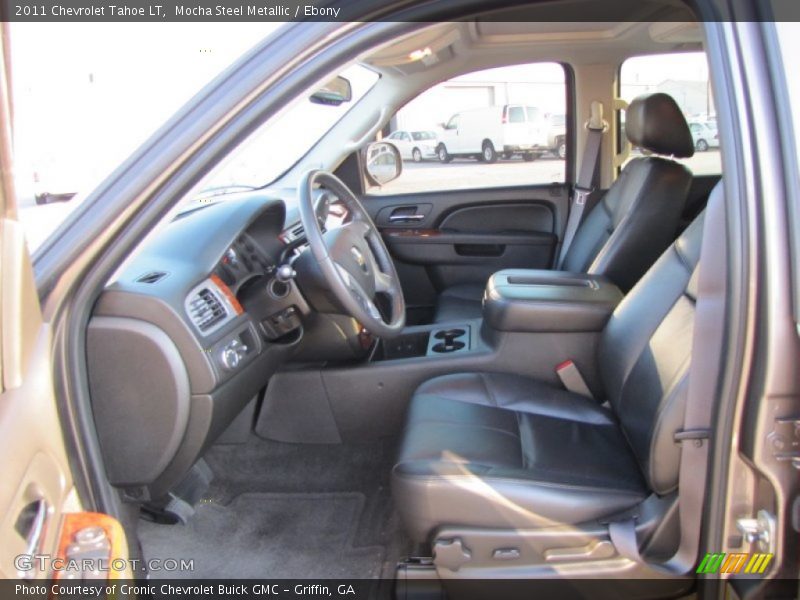 Mocha Steel Metallic / Ebony 2011 Chevrolet Tahoe LT