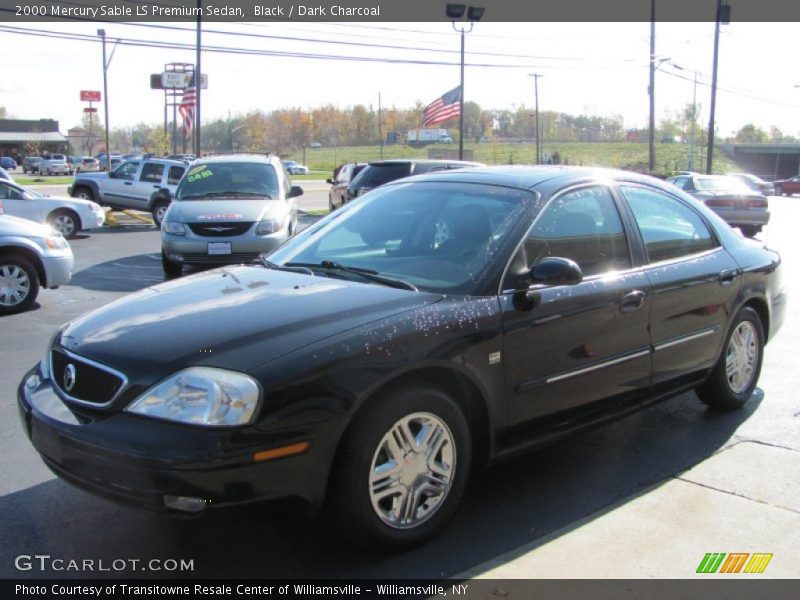 Black / Dark Charcoal 2000 Mercury Sable LS Premium Sedan