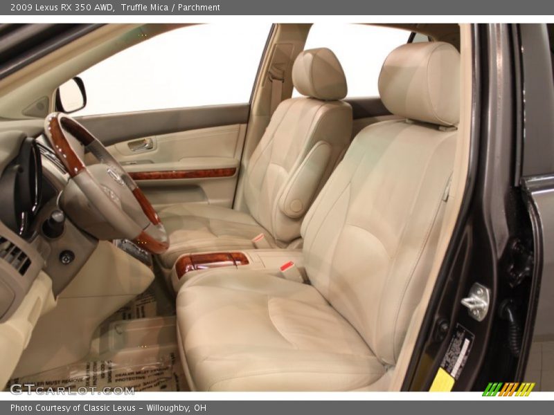 Truffle Mica / Parchment 2009 Lexus RX 350 AWD