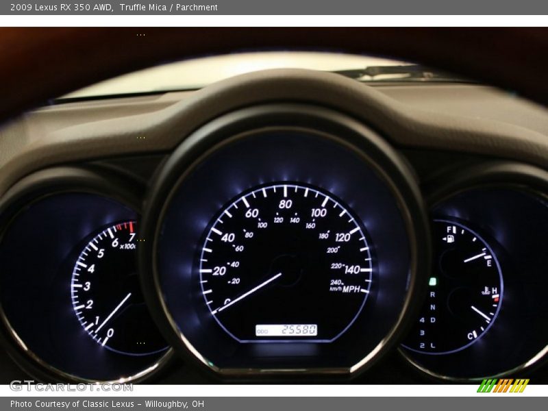 Truffle Mica / Parchment 2009 Lexus RX 350 AWD