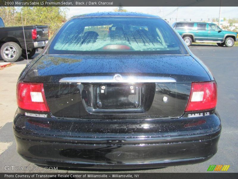 Black / Dark Charcoal 2000 Mercury Sable LS Premium Sedan