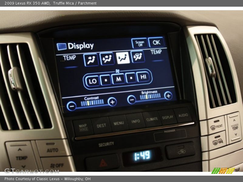 Truffle Mica / Parchment 2009 Lexus RX 350 AWD