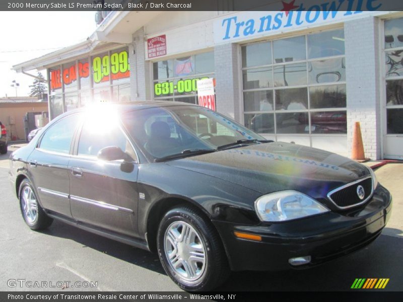Black / Dark Charcoal 2000 Mercury Sable LS Premium Sedan
