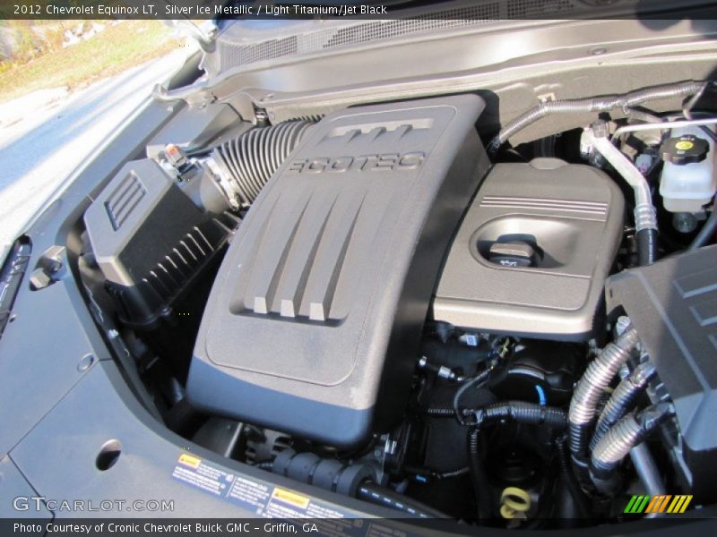 Silver Ice Metallic / Light Titanium/Jet Black 2012 Chevrolet Equinox LT