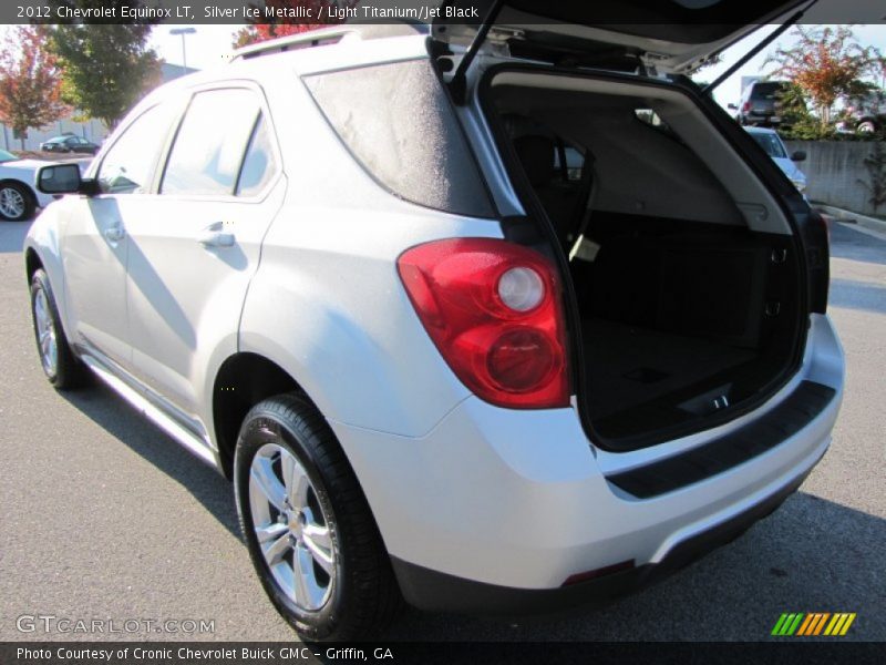 Silver Ice Metallic / Light Titanium/Jet Black 2012 Chevrolet Equinox LT