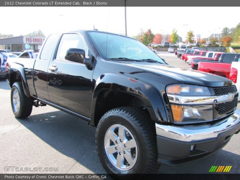 Black / Ebony 2012 Chevrolet Colorado LT Extended Cab