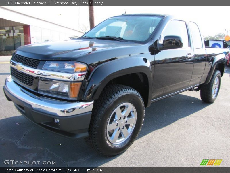 Black / Ebony 2012 Chevrolet Colorado LT Extended Cab