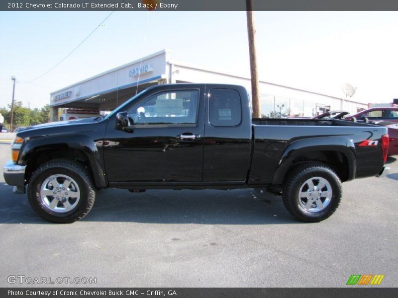 Black / Ebony 2012 Chevrolet Colorado LT Extended Cab