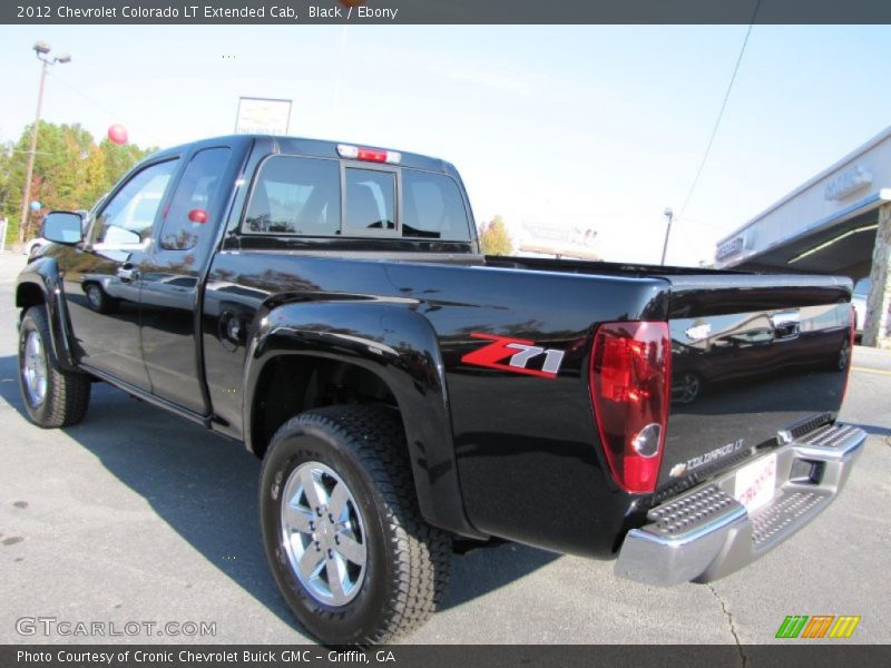 Black / Ebony 2012 Chevrolet Colorado LT Extended Cab