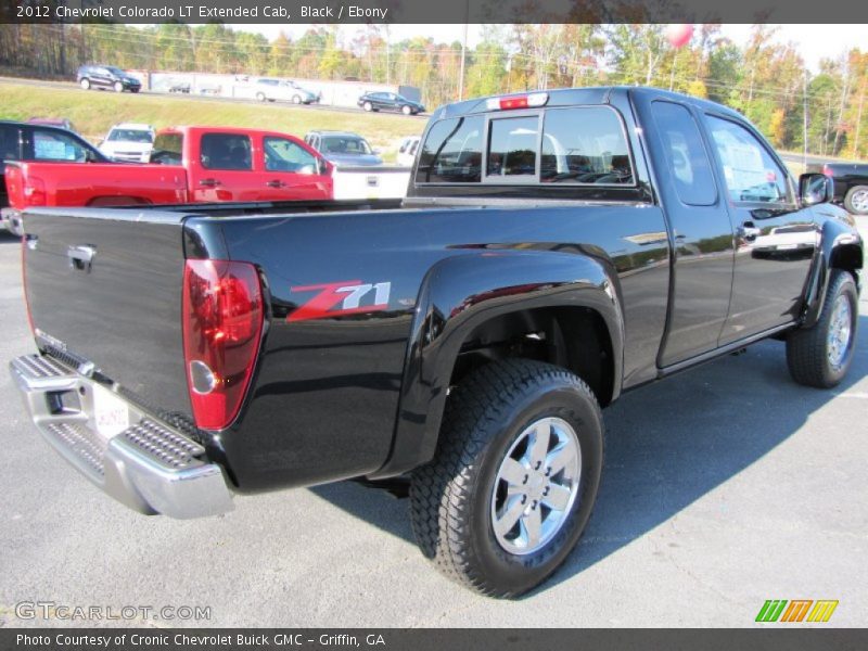 Black / Ebony 2012 Chevrolet Colorado LT Extended Cab