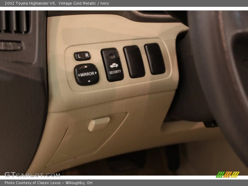 Vintage Gold Metallic / Ivory 2002 Toyota Highlander V6