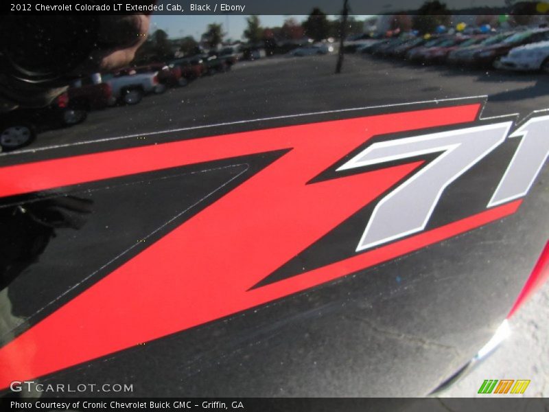 Black / Ebony 2012 Chevrolet Colorado LT Extended Cab
