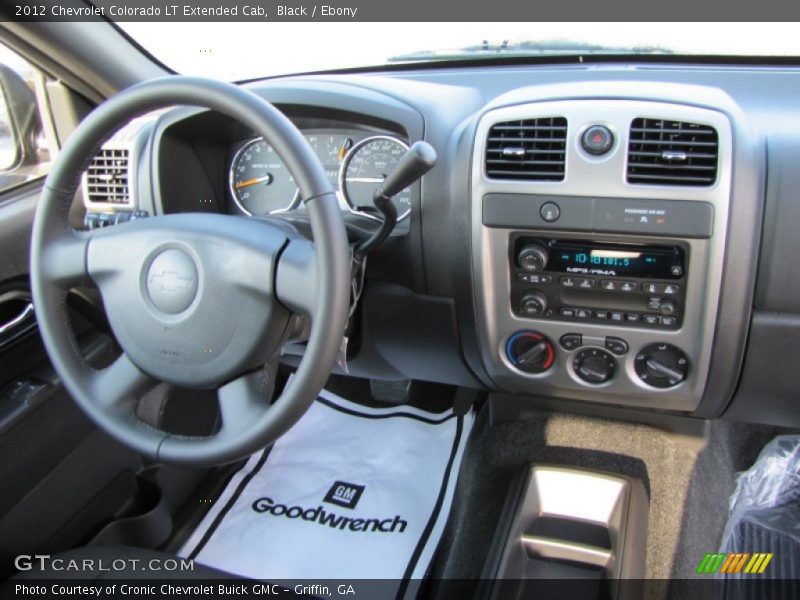 Black / Ebony 2012 Chevrolet Colorado LT Extended Cab