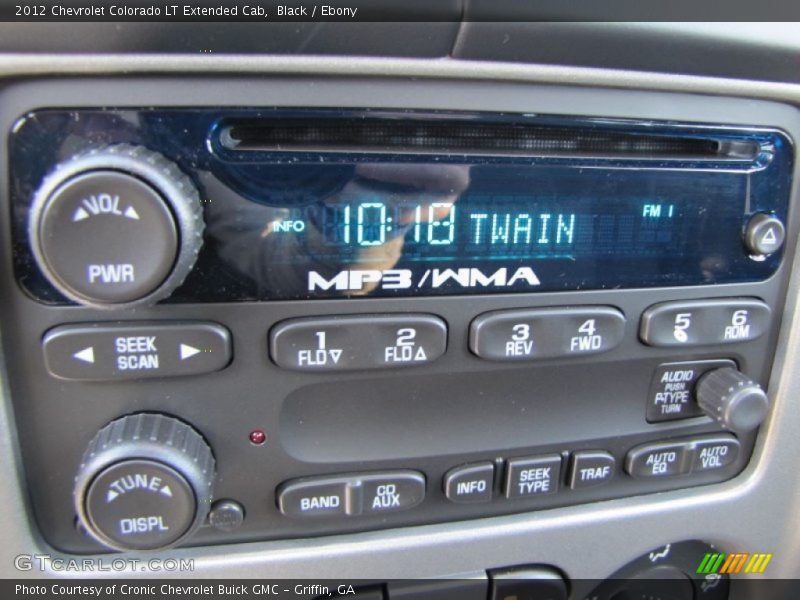 Audio System of 2012 Colorado LT Extended Cab