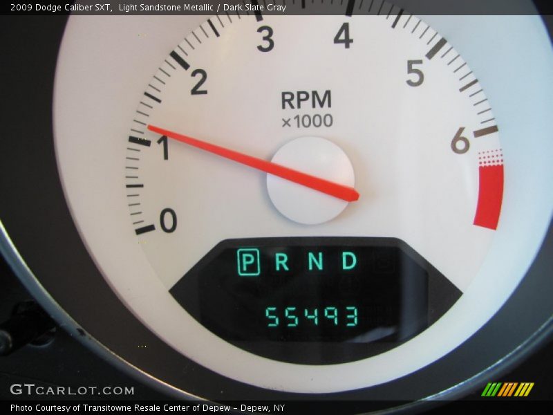 Light Sandstone Metallic / Dark Slate Gray 2009 Dodge Caliber SXT