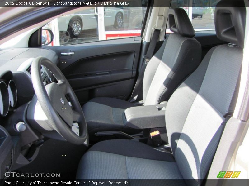 Light Sandstone Metallic / Dark Slate Gray 2009 Dodge Caliber SXT