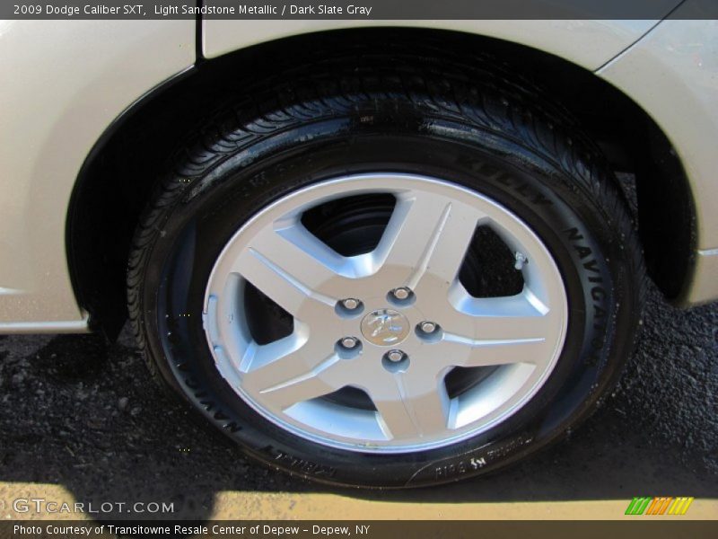 Light Sandstone Metallic / Dark Slate Gray 2009 Dodge Caliber SXT