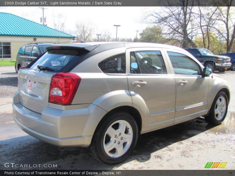 Light Sandstone Metallic / Dark Slate Gray 2009 Dodge Caliber SXT