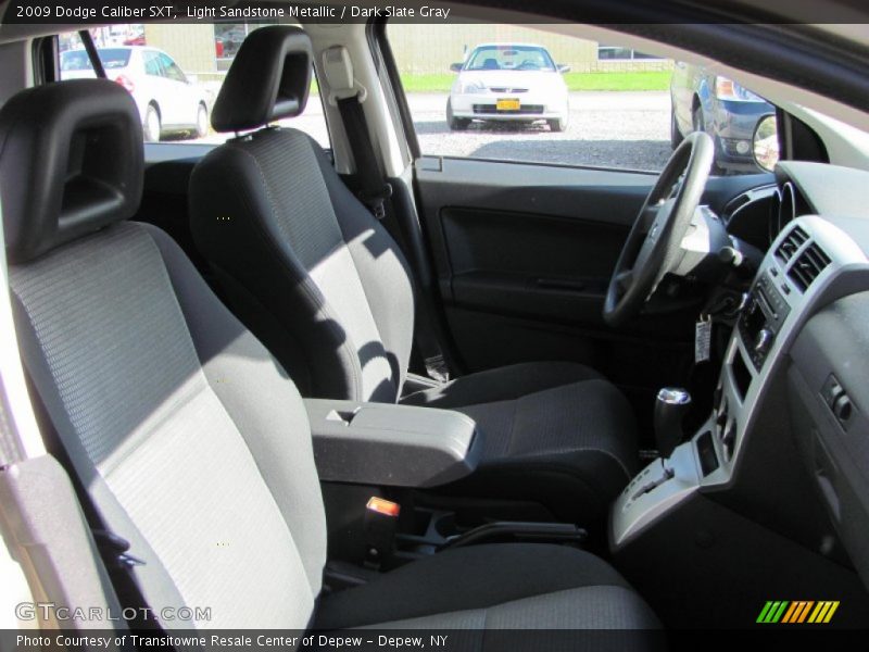 Light Sandstone Metallic / Dark Slate Gray 2009 Dodge Caliber SXT