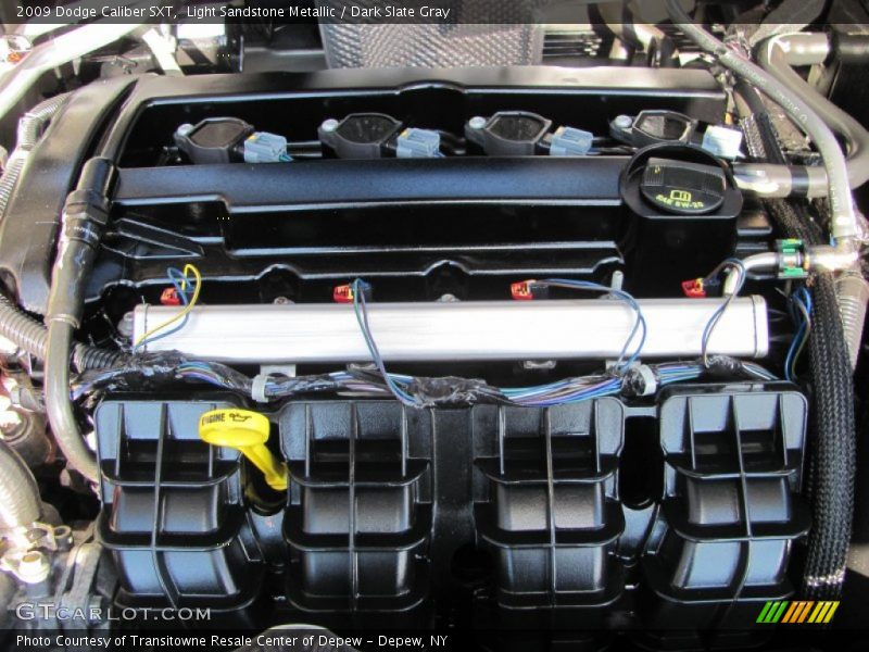 Light Sandstone Metallic / Dark Slate Gray 2009 Dodge Caliber SXT