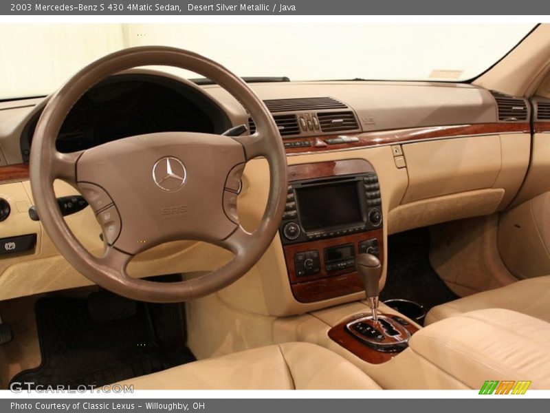 Dashboard of 2003 S 430 4Matic Sedan