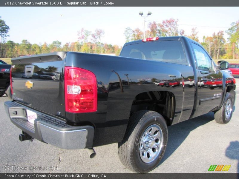 Black / Ebony 2012 Chevrolet Silverado 1500 LT Regular Cab