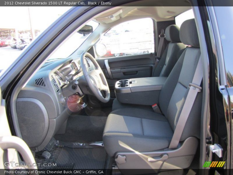 Black / Ebony 2012 Chevrolet Silverado 1500 LT Regular Cab