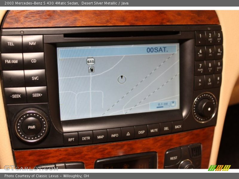 Desert Silver Metallic / Java 2003 Mercedes-Benz S 430 4Matic Sedan