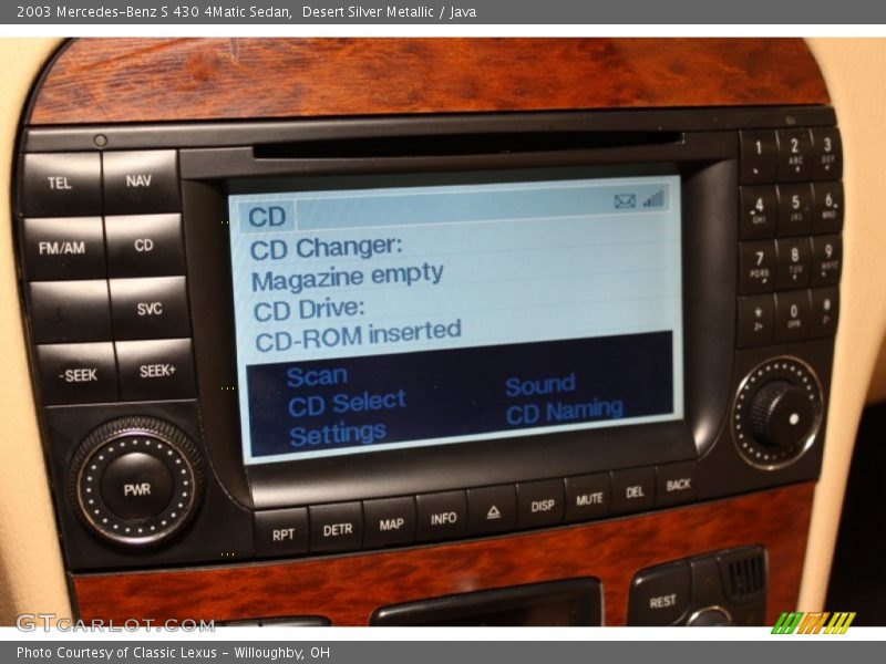 Desert Silver Metallic / Java 2003 Mercedes-Benz S 430 4Matic Sedan