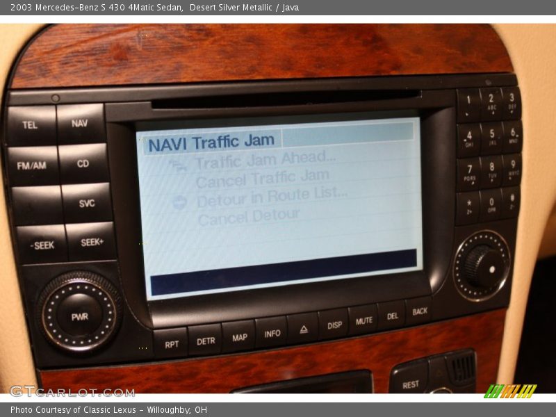 Desert Silver Metallic / Java 2003 Mercedes-Benz S 430 4Matic Sedan
