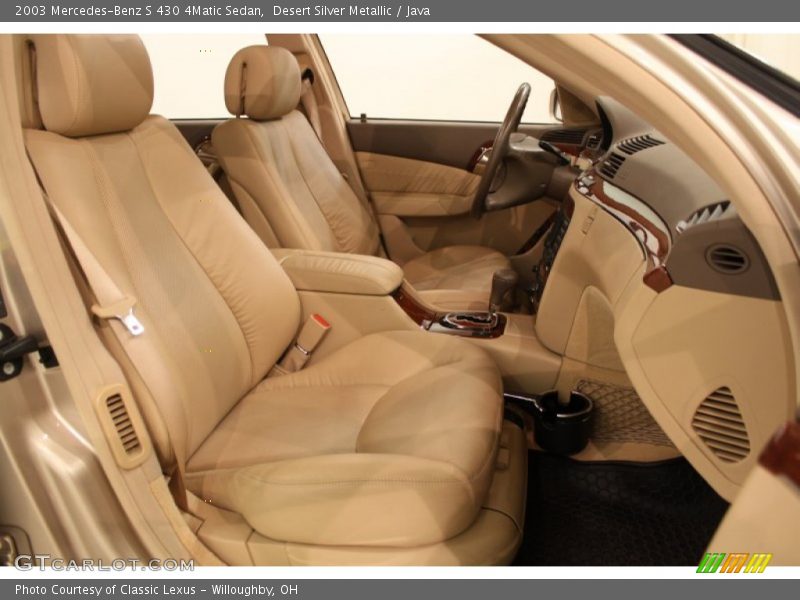 Desert Silver Metallic / Java 2003 Mercedes-Benz S 430 4Matic Sedan