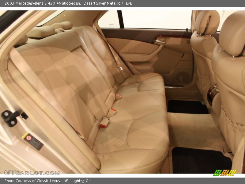 Desert Silver Metallic / Java 2003 Mercedes-Benz S 430 4Matic Sedan