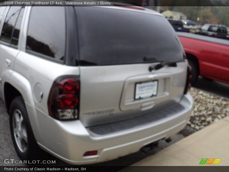 Silverstone Metallic / Ebony 2008 Chevrolet TrailBlazer LT 4x4