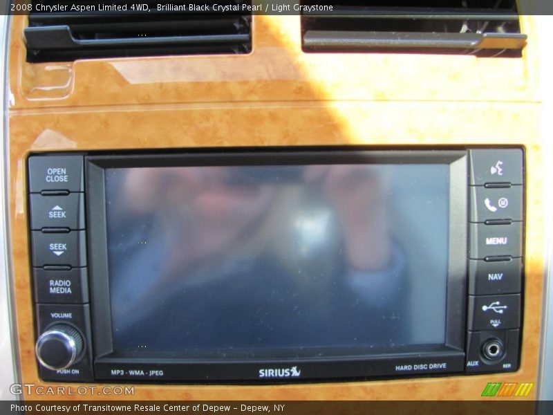 Brilliant Black Crystal Pearl / Light Graystone 2008 Chrysler Aspen Limited 4WD