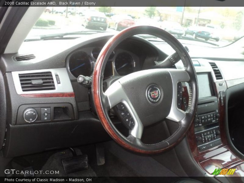 Black Raven / Ebony 2008 Cadillac Escalade AWD