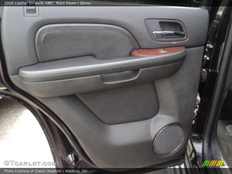 Black Raven / Ebony 2008 Cadillac Escalade AWD