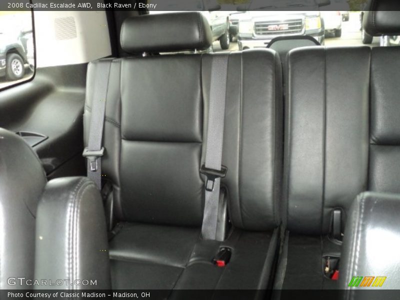 Black Raven / Ebony 2008 Cadillac Escalade AWD