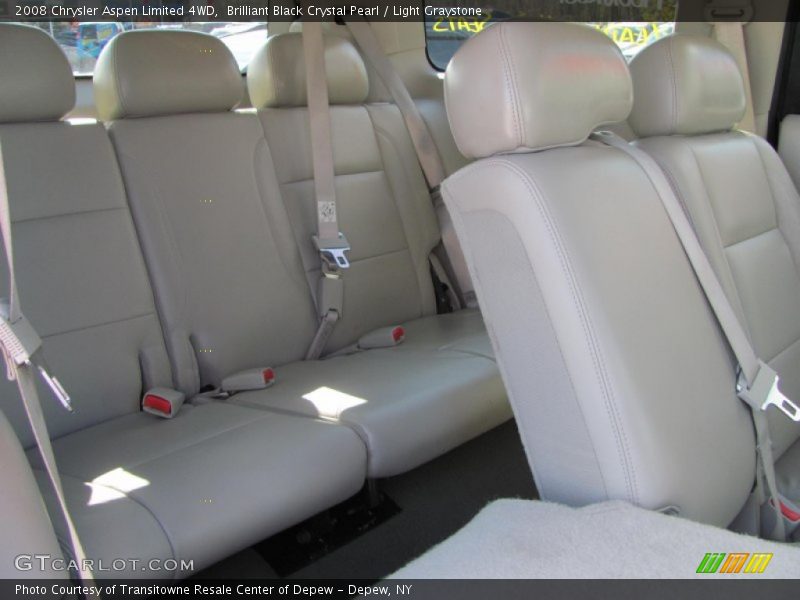 Brilliant Black Crystal Pearl / Light Graystone 2008 Chrysler Aspen Limited 4WD