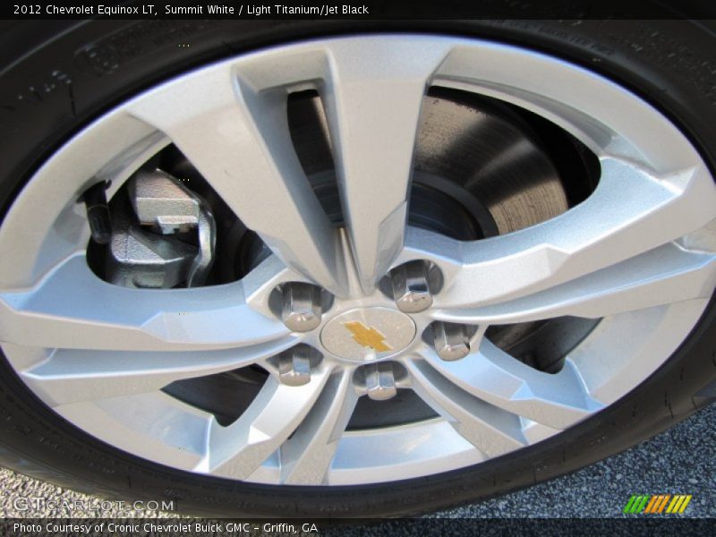 Summit White / Light Titanium/Jet Black 2012 Chevrolet Equinox LT