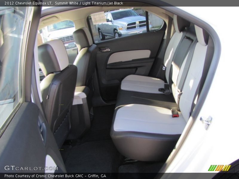 Summit White / Light Titanium/Jet Black 2012 Chevrolet Equinox LT